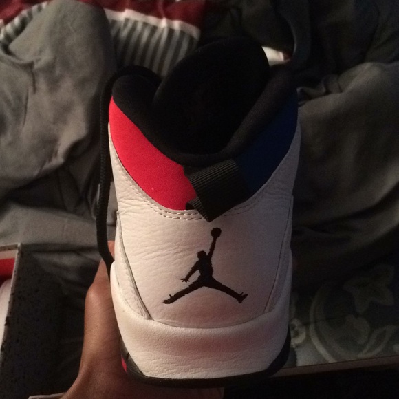Jordan 10 Red/Blue - Picture 3 of 5